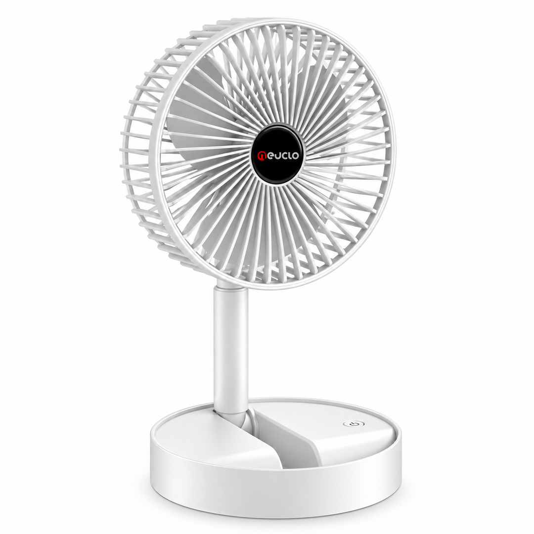 Neuclo Adjustable Rechargeable Fan With 3 Speeds