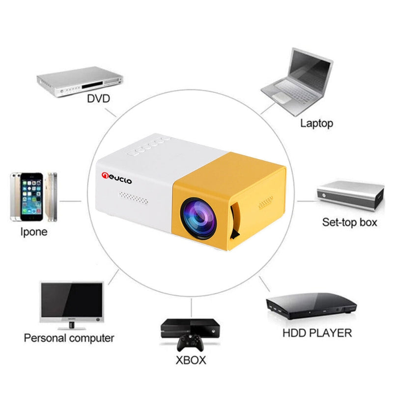 Neuclo Portable Mini LED Projector