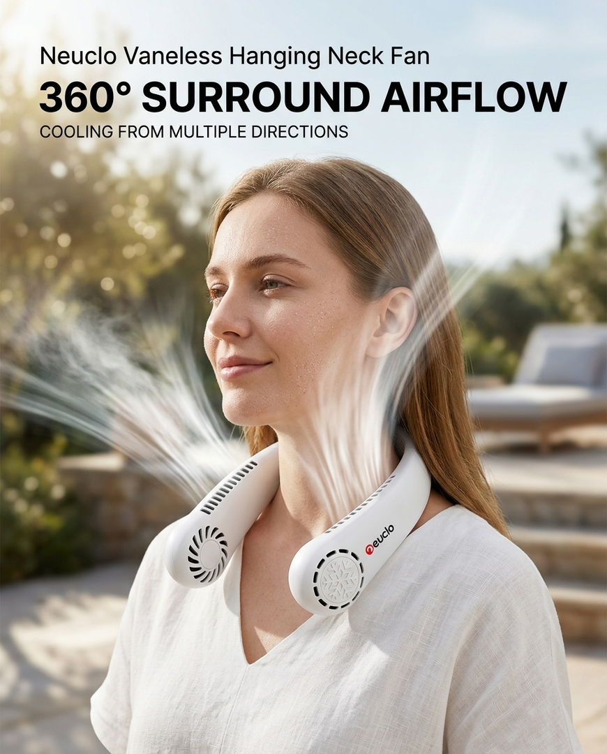 Neuclo Bladeless Neck Cooling Fan