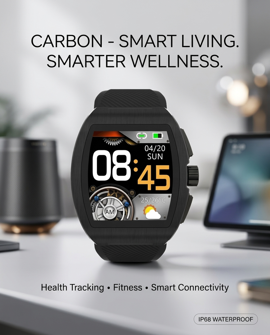 Neuclo Carbon Smartwatch