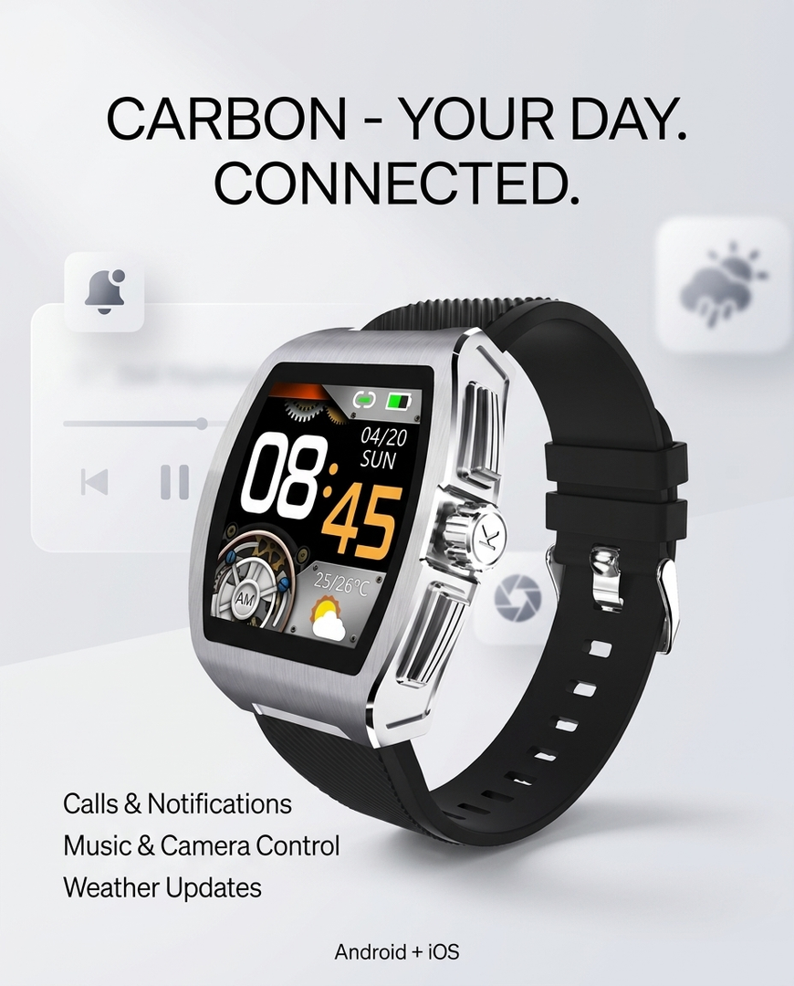 Neuclo Carbon Smartwatch
