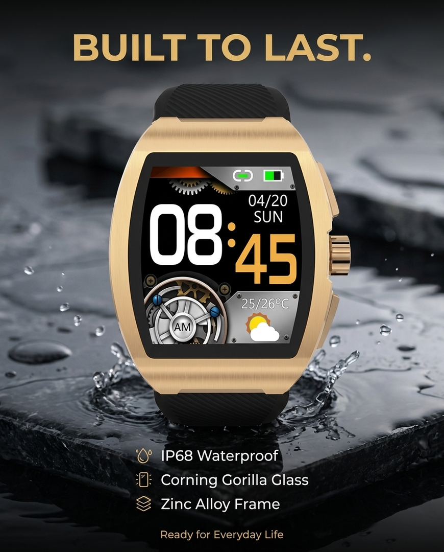 Neuclo Carbon Smartwatch
