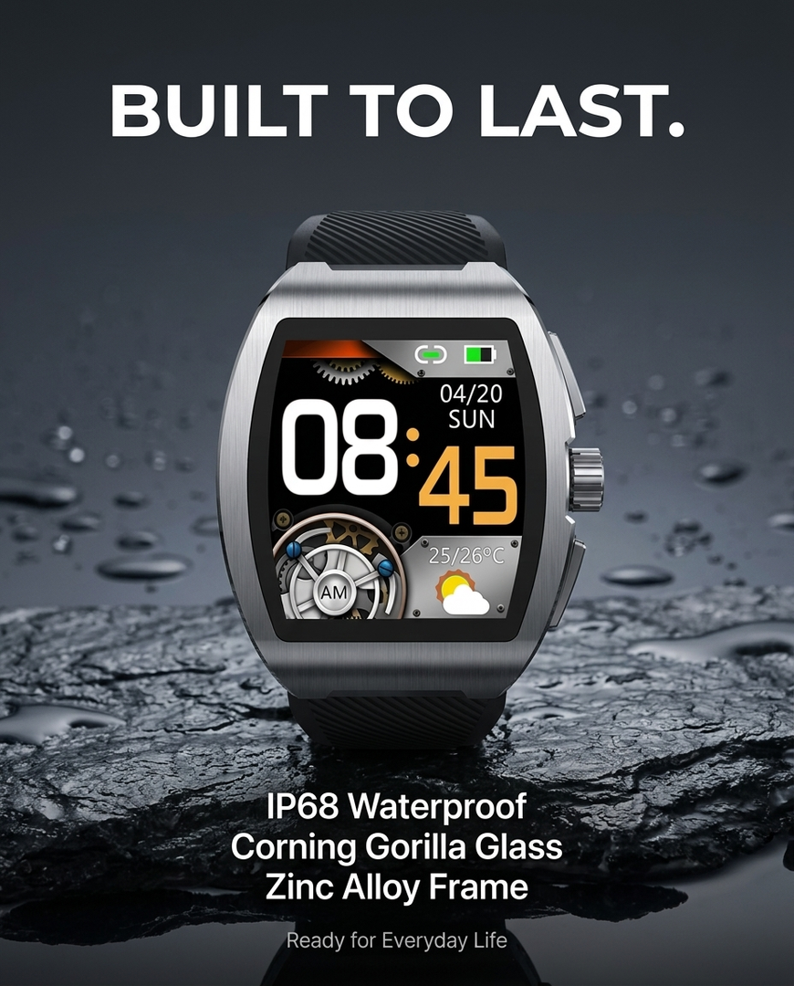 Neuclo Carbon Smartwatch