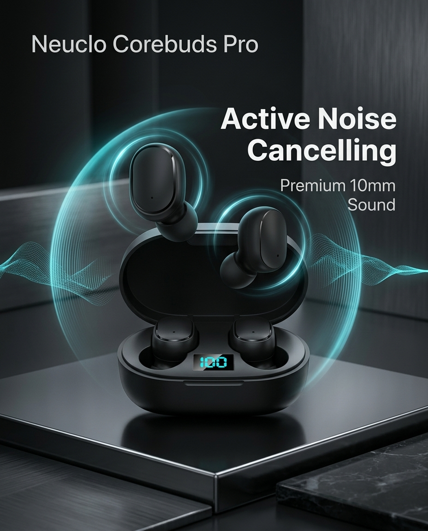 Neuclo Corebuds Pro Wireless In-Ear Earbuds
