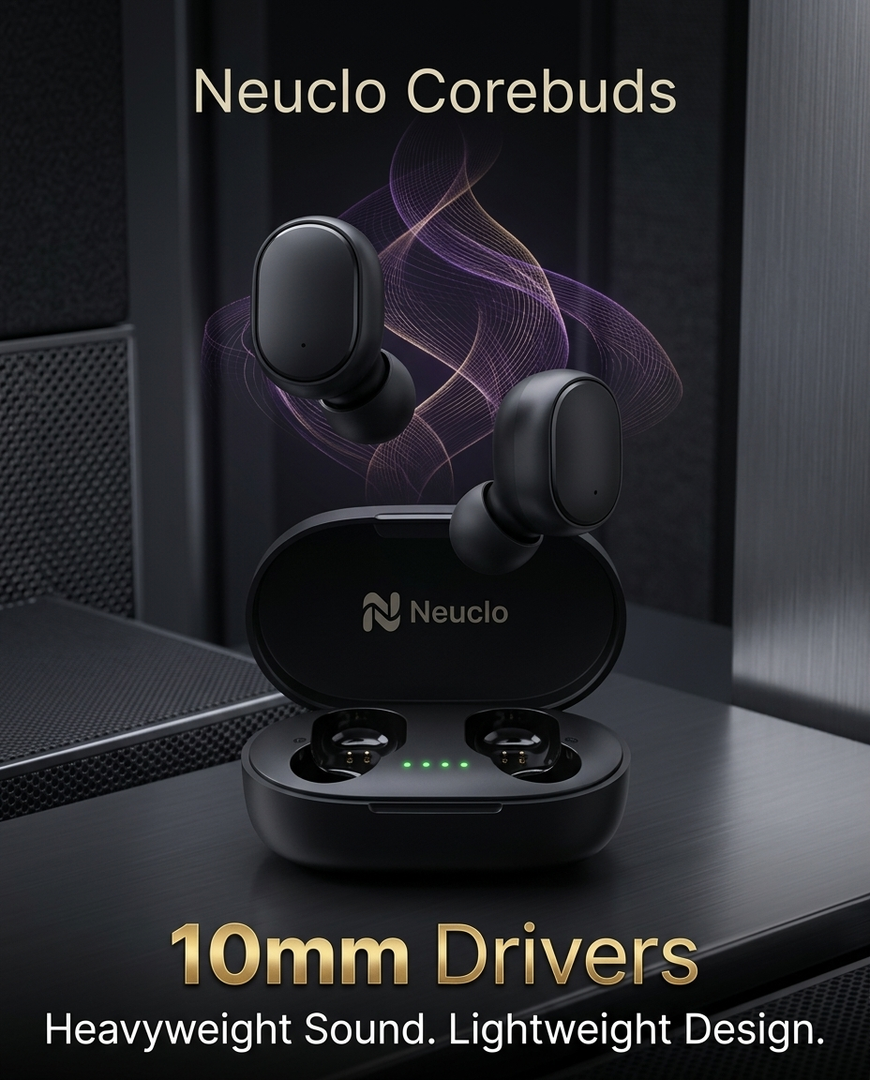 Neuclo Corebuds Wireless In-Ear Earbuds