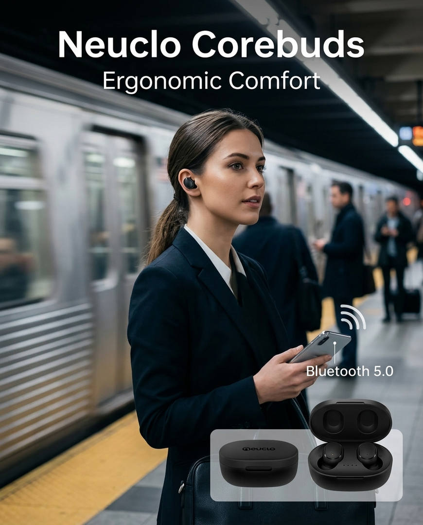 Neuclo Corebuds Wireless In-Ear Earbuds