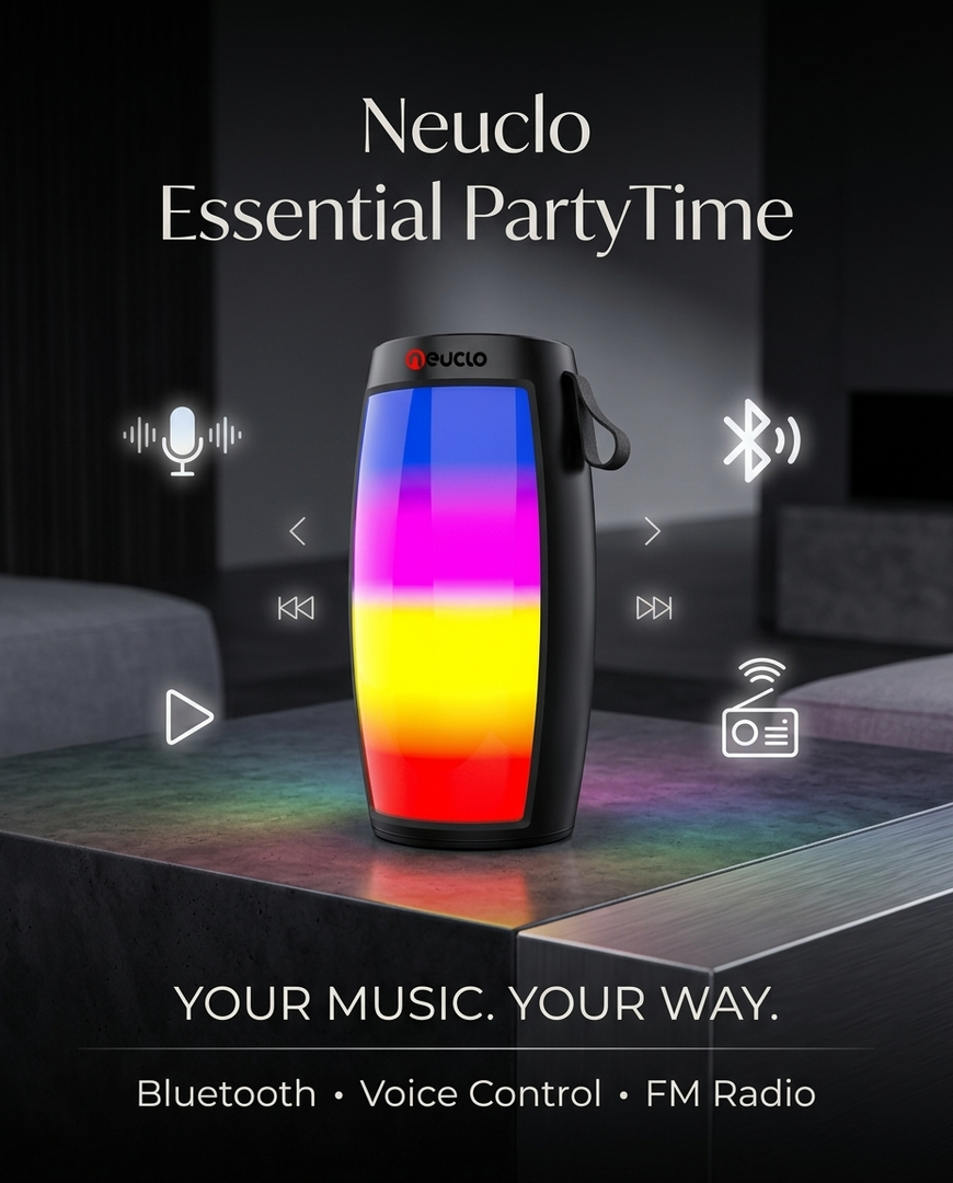 Neuclo Essential PartyTime Portable BT Speaker