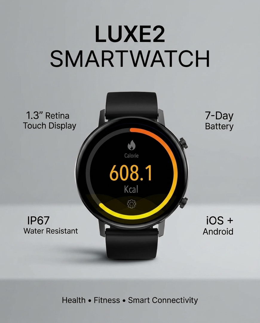 Neuclo Luxe2 Smartwatch