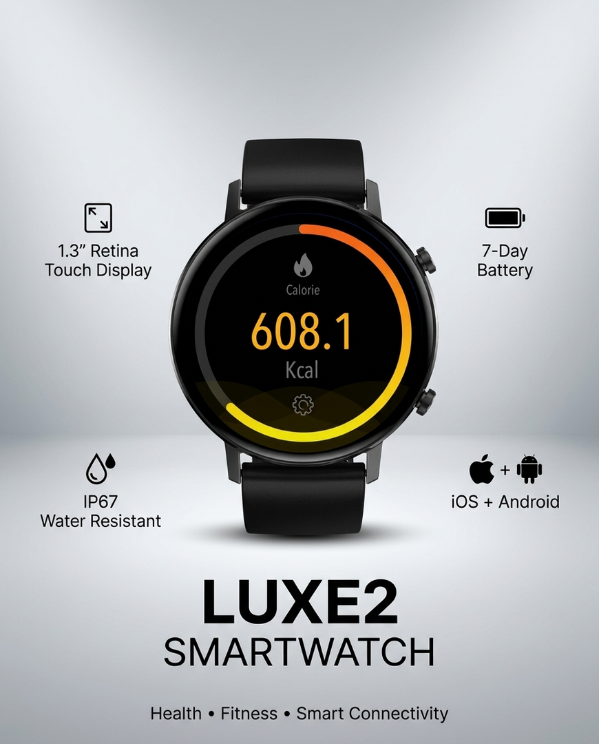 Neuclo Luxe2 Smartwatch