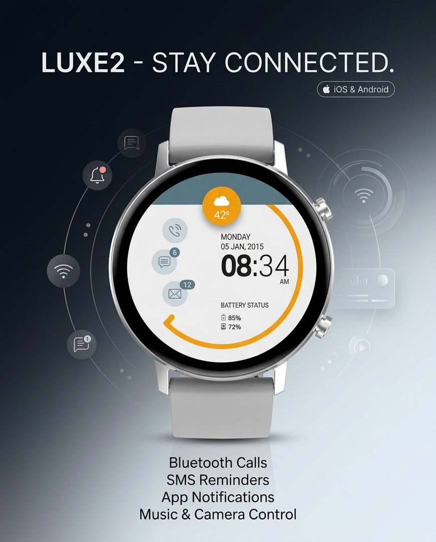 Neuclo Luxe2 Smartwatch