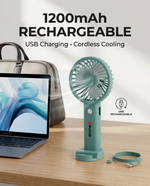 Load image into Gallery viewer, Neuclo Multi-Functional Portable Rechargeable Fan