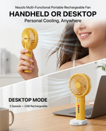 Load image into Gallery viewer, Neuclo Multi-Functional Portable Rechargeable Fan