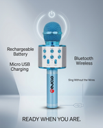 Load image into Gallery viewer, Neuclo Portable BT Wireless Karaoke Microphone Speaker