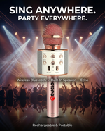 Load image into Gallery viewer, Neuclo Portable BT Wireless Karaoke Microphone Speaker