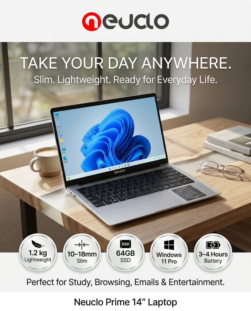 Neuclo Prime 14inch Laptop