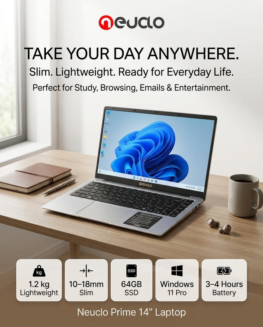 Neuclo Prime 14inch Laptop