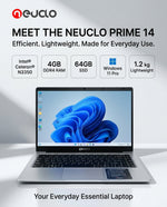 Load image into Gallery viewer, Neuclo Prime 14inch Laptop