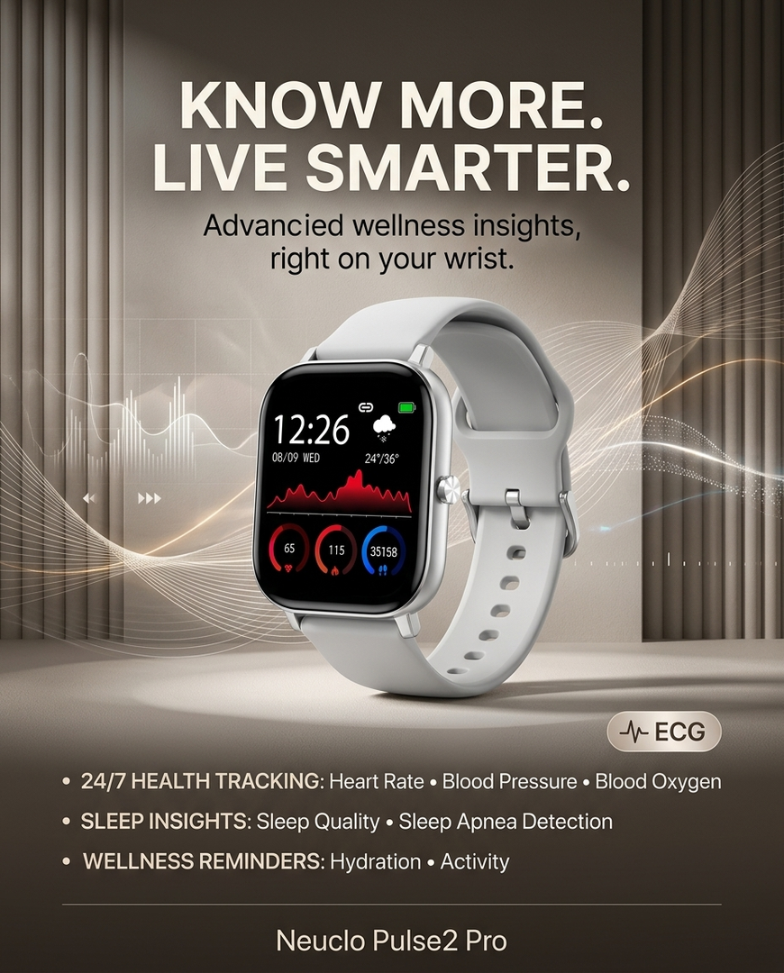 Neuclo Pulse2 Pro Smartwatch