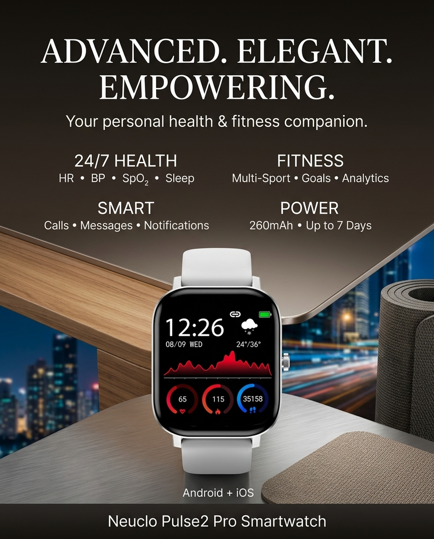 Neuclo Pulse2 Pro Smartwatch