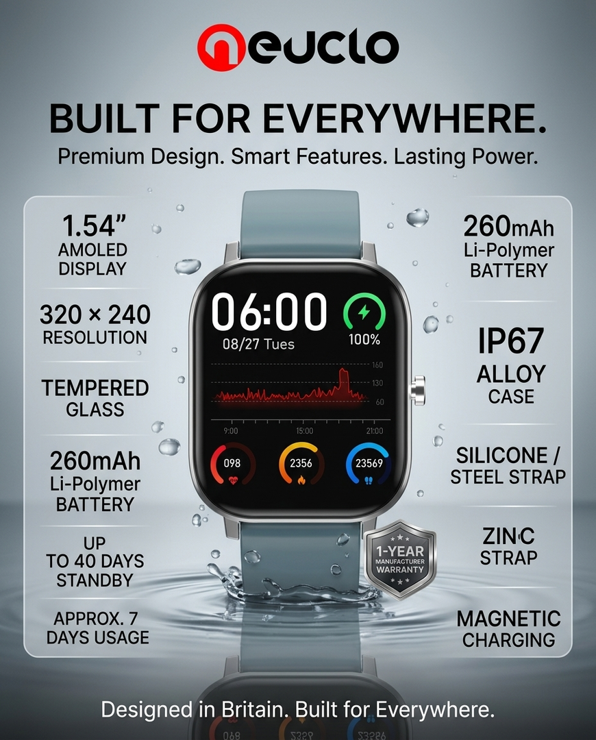 Neuclo Pulse2 Smartwatch