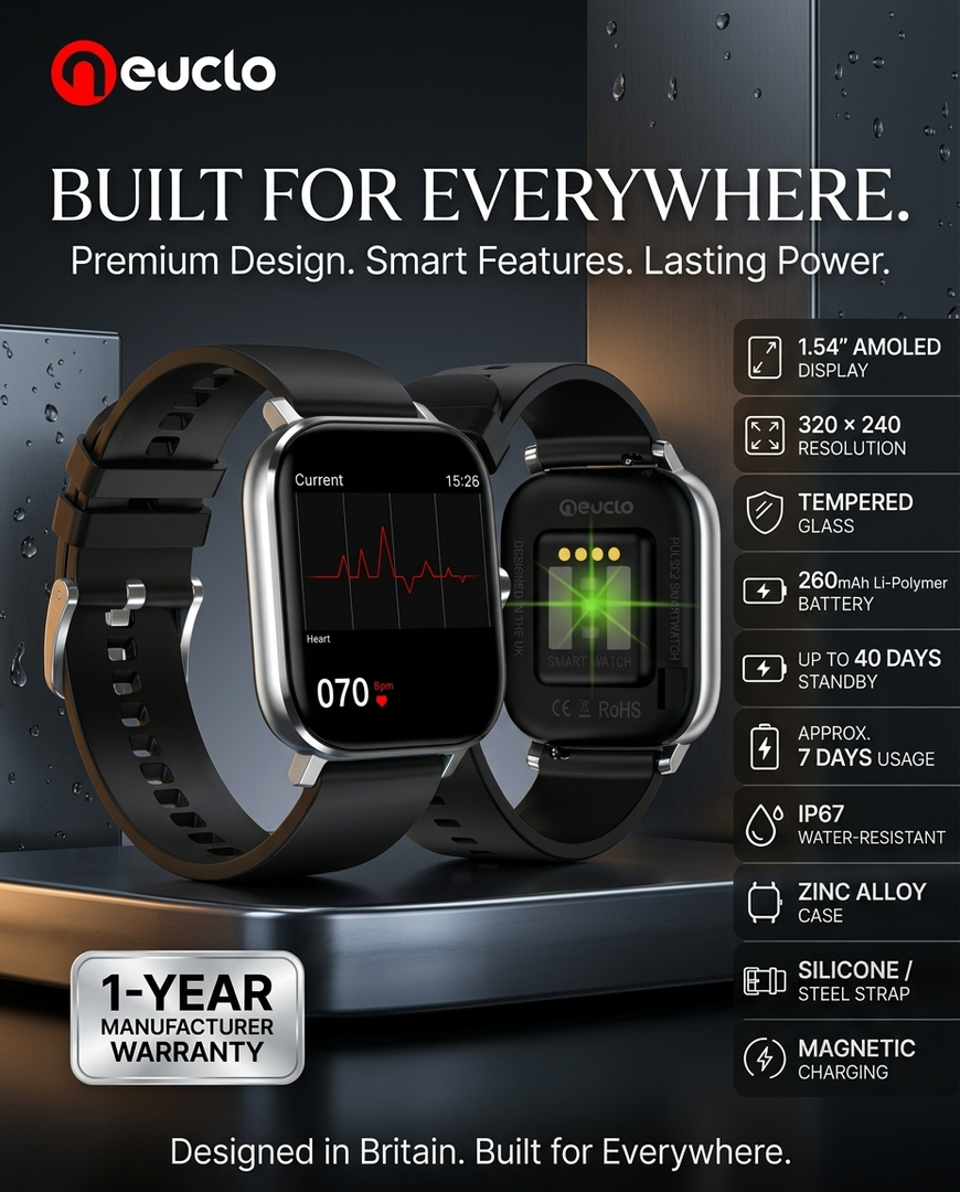 Neuclo Pulse2 Smartwatch