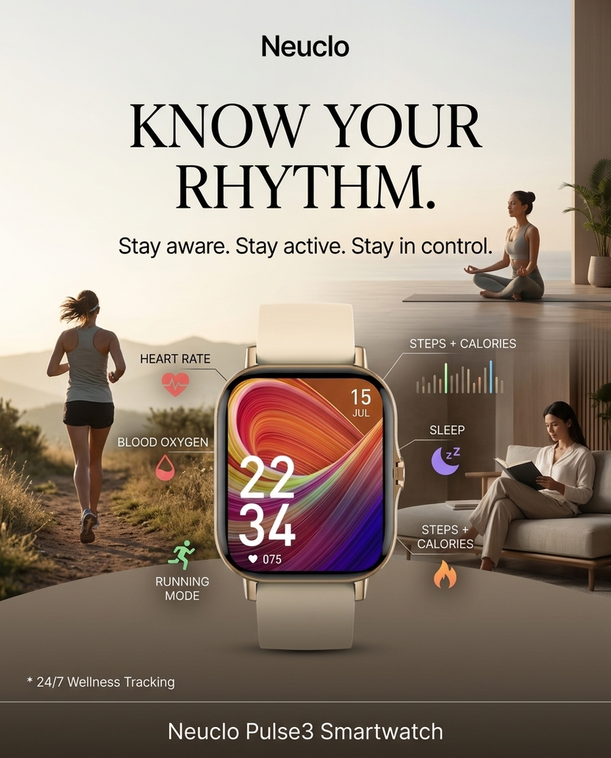 Neuclo Pulse3 Smartwatch