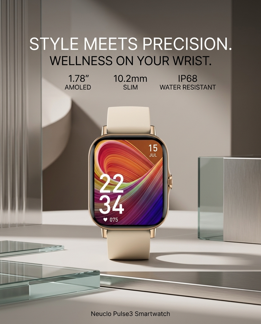 Neuclo Pulse3 Smartwatch