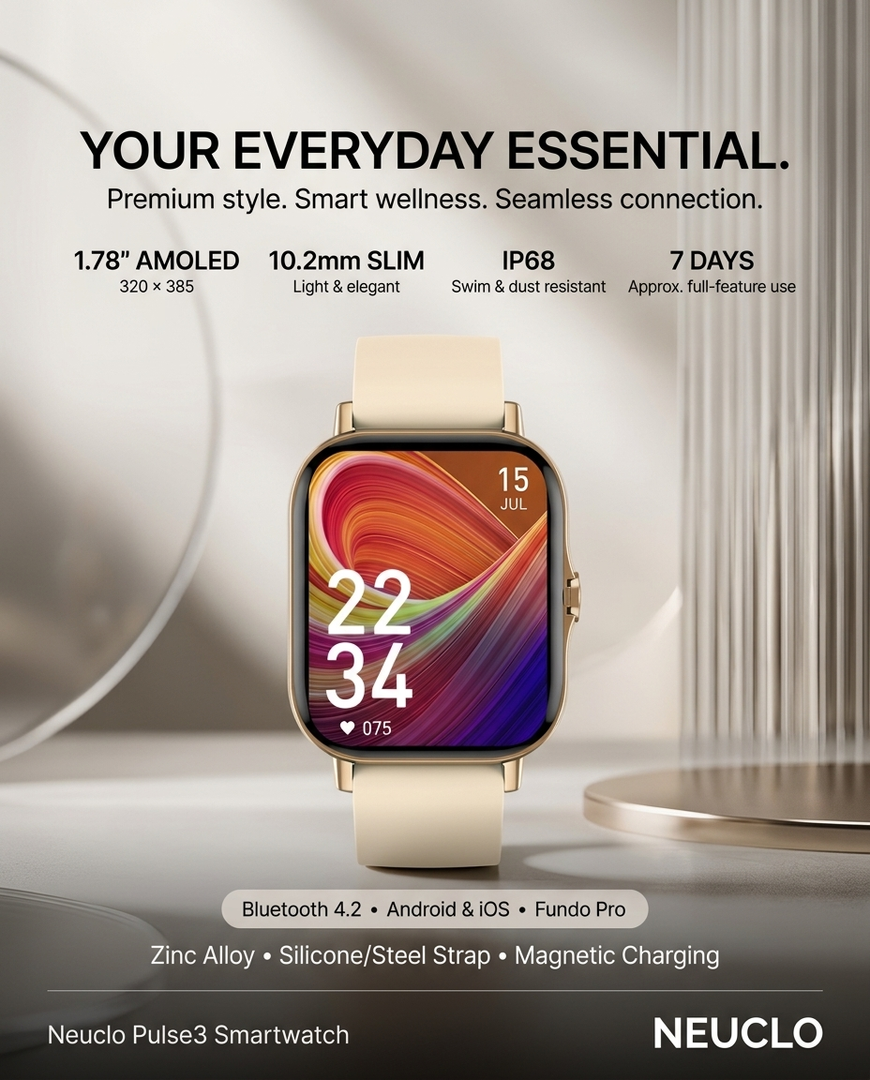 Neuclo Pulse3 Smartwatch