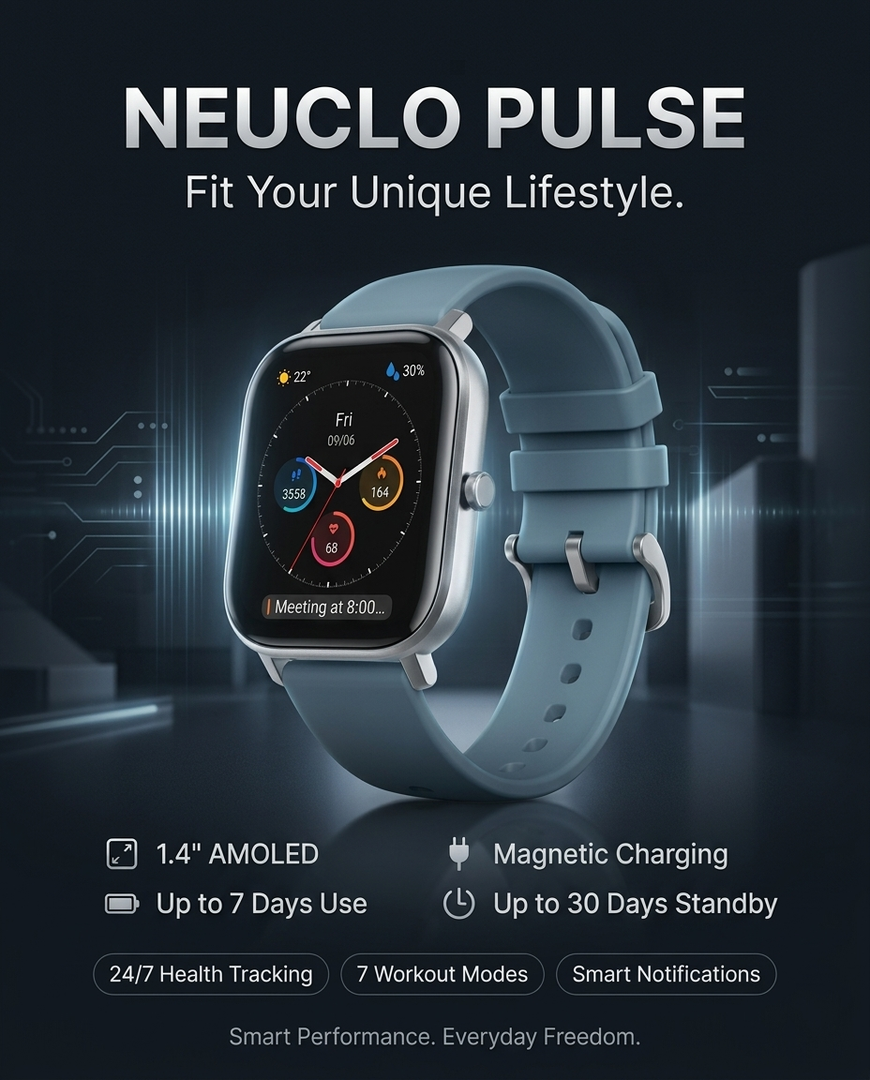Neuclo Pulse Smartwatch