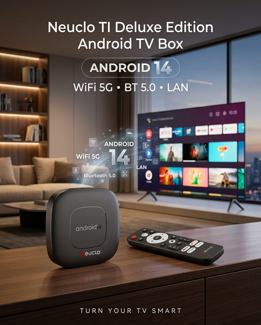 Neuclo TI Deluxe Edition Android TV Box 2GB + 16GB