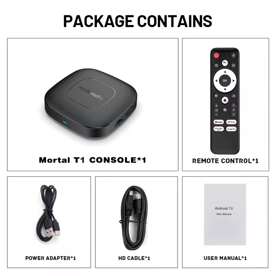 Neuclo TI Deluxe Edition Android TV Box 2GB + 16GB