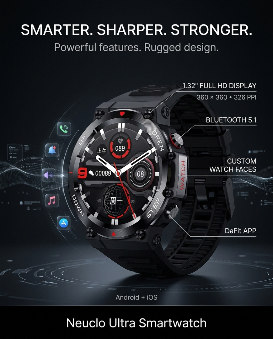 Neuclo Ultra Smartwatch