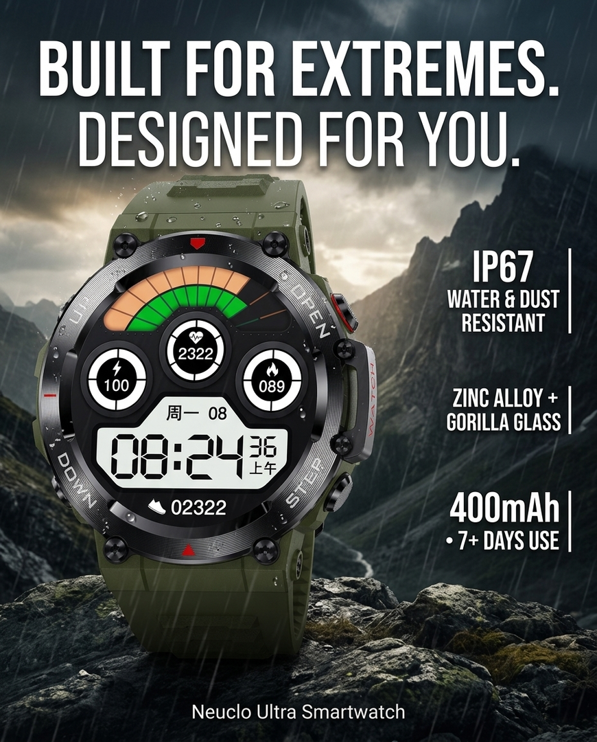 Neuclo Ultra Smartwatch