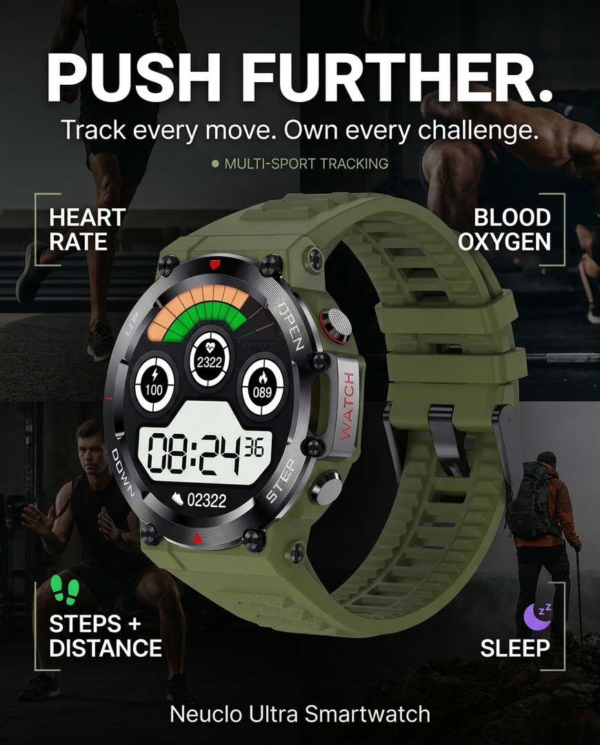 Neuclo Ultra Smartwatch