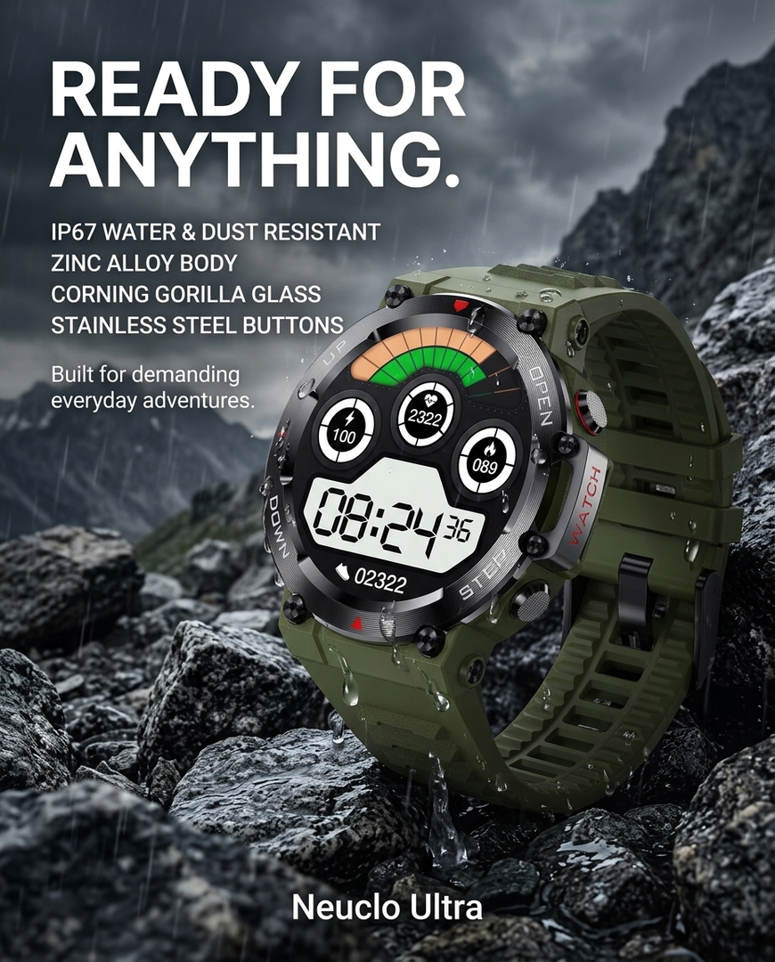 Neuclo Ultra Smartwatch