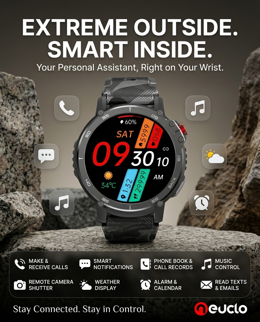 Neuclo Xtreme Pro Smartwatch