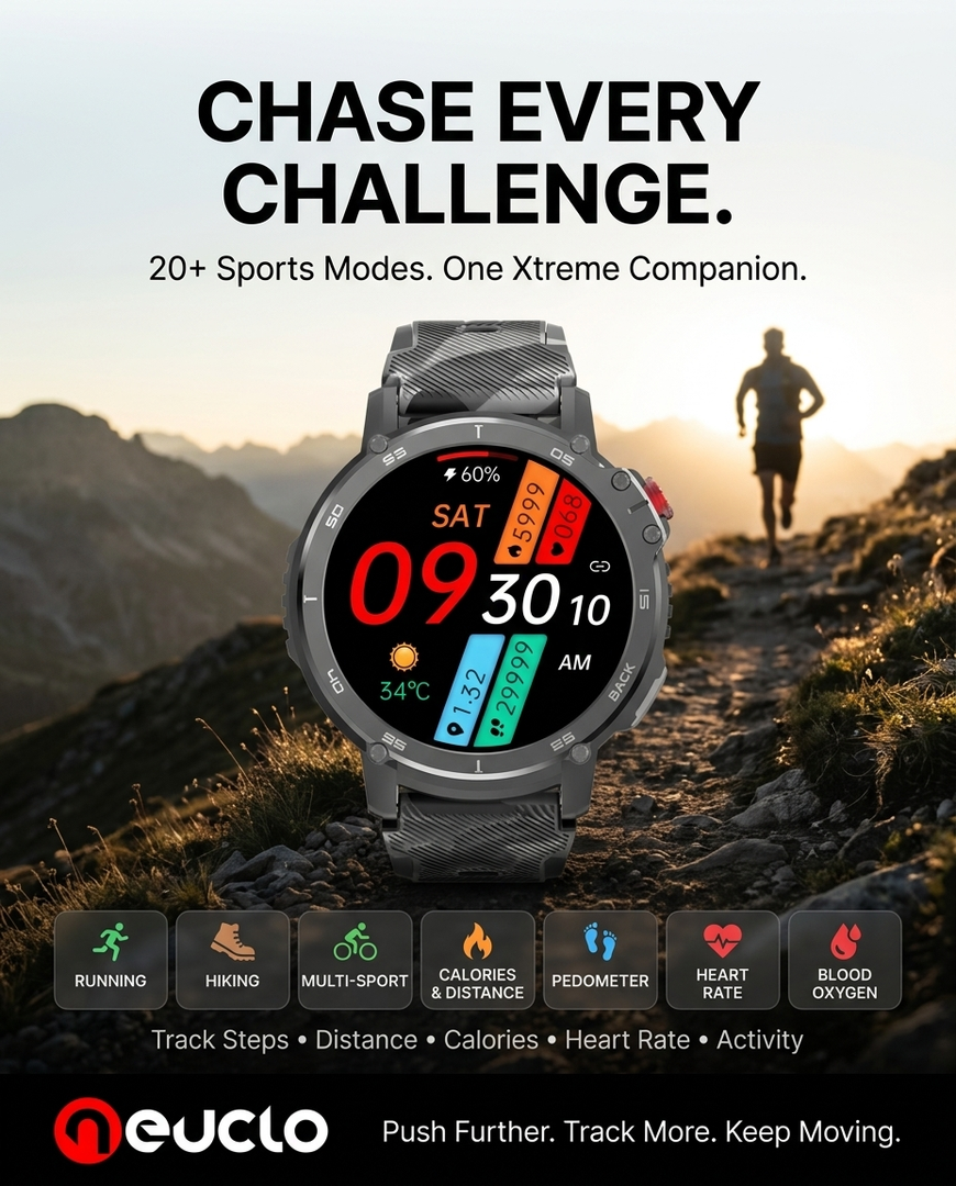 Neuclo Xtreme Pro Smartwatch