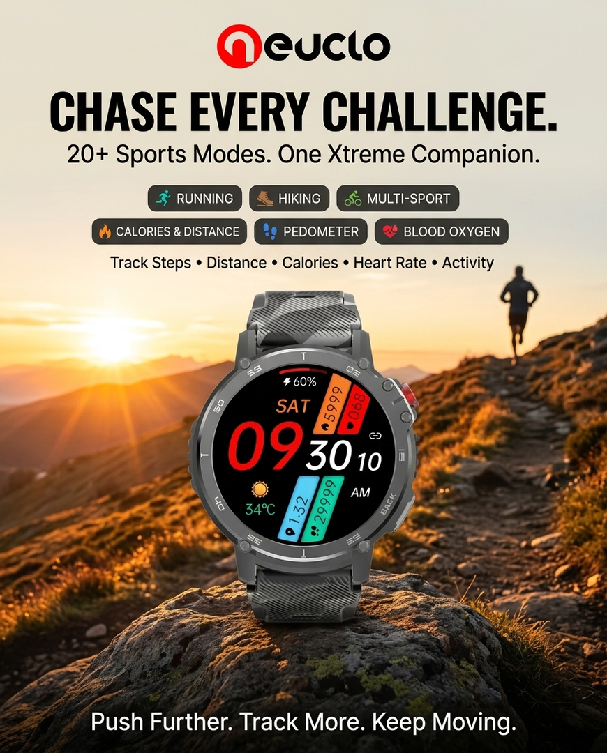Neuclo Xtreme Pro Smartwatch