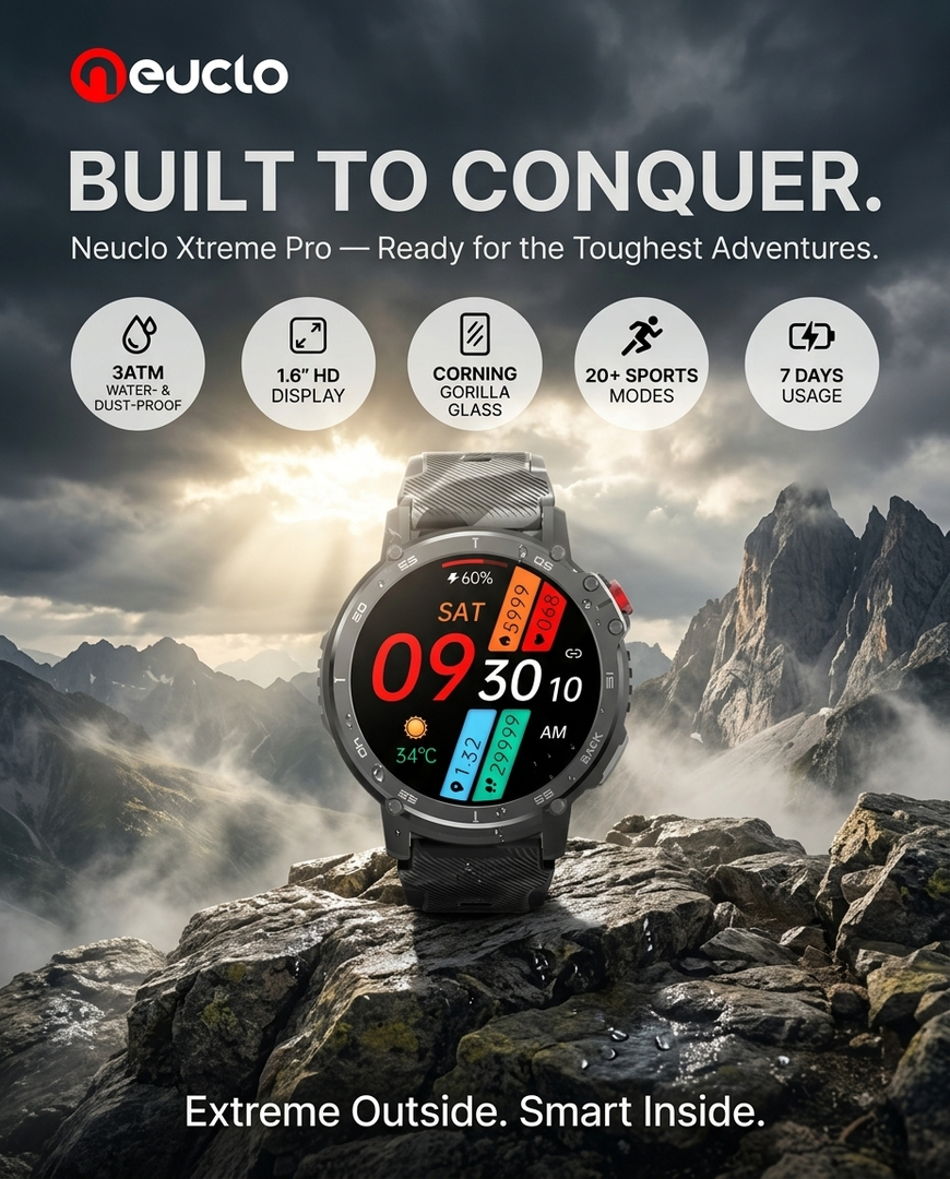 Neuclo Xtreme Pro Smartwatch