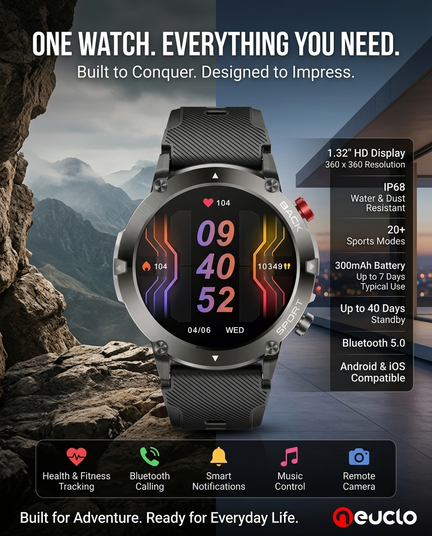 Neuclo Xtreme Smartwatch