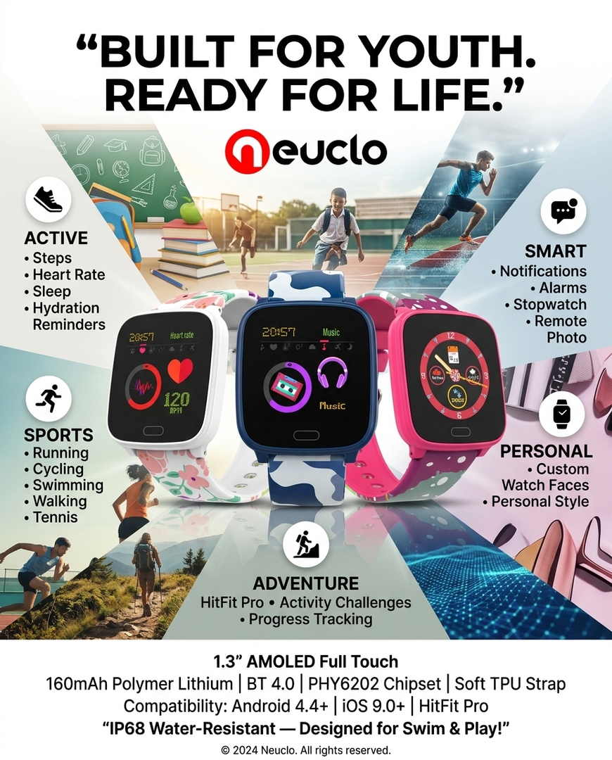 Neuclo Youth Smartwatch