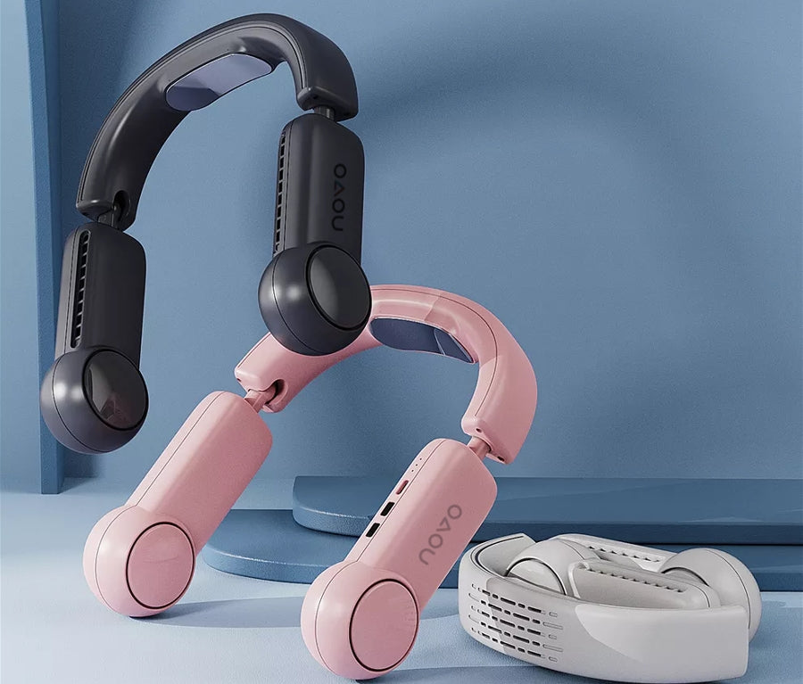 novo Bladeless Neck Folding Fan