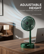 Load image into Gallery viewer, novo FlexFlow adjustable rechargeable table Fan