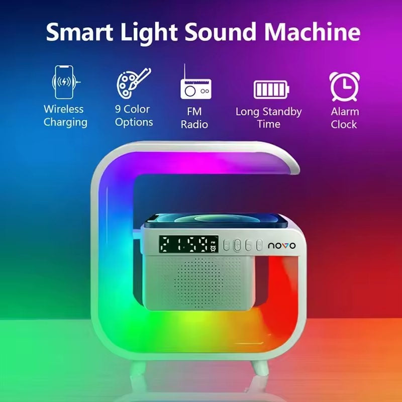 novo GlowGroove Wireless BT Speaker