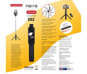 Novo S02 Wireless Mini Tripod