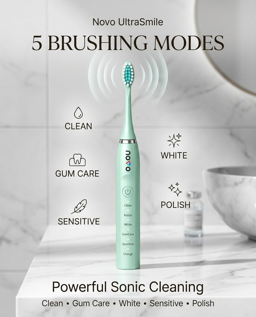 novo UltraSmile Electric Toothbrush