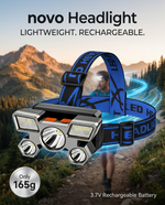Load image into Gallery viewer, novo Rechargeable Portable Headlight