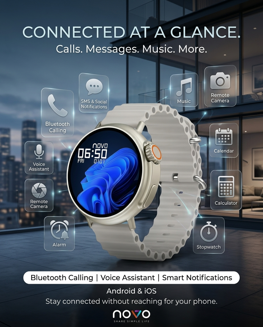 novo TrailBlazer Smartwatch