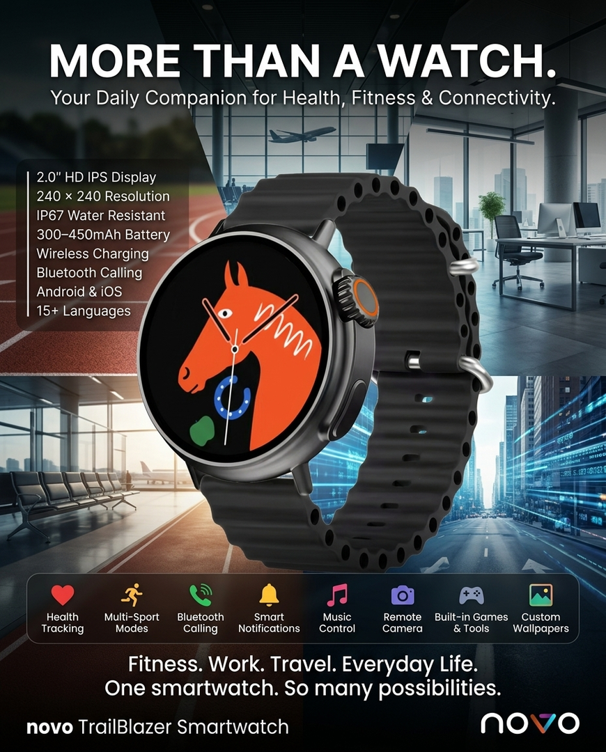 novo TrailBlazer Smartwatch