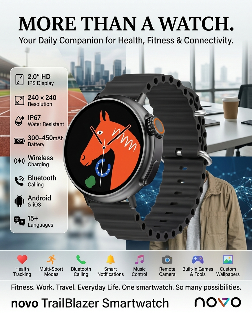 novo TrailBlazer Smartwatch